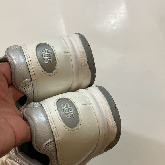 SAS Tour Mesh White and Gray Mesh Sneakers Size 10.5 Unisex - Picture 10 of 14